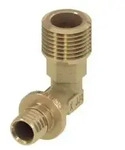 Tece Winkel&uuml;bergangsnippel Teceflex 25 mm x R 3/4, Siliziumbronze