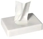 Papstar 1 Halter 13,3 cm x 9,7 cm x 2,6 cm weiss f&uuml;r Hygienebeutelbox