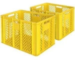 BRB 2x Eurobeh&auml;lter/B&auml;ckerkiste, LxBxH 600 x 400 x 410 mm, lebensmittelecht,...