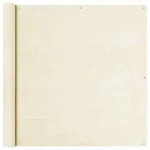 vidaXL Balkonschirm Creme 120x300 cm HDPE Modell Ombrelle Plus