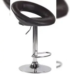 CLP Barhocker Olinda Kunstleder braun/chrom