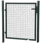 REWWER-TEC Universal-Gartentor 1000x1000 gr&uuml;n