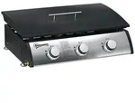 Outsunny - Gasgrill - 63L x 47B x 25H cm - schwarz