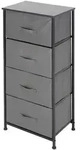 ML-Design Metallbett 90&times;200 cm Schwarz-Braun, Matratze 10 cm, Holz-Kopf- &...