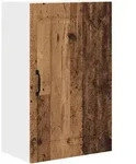 vidaXL K&uuml;chenwandschrank mit T&uuml;r Altholz 50 x 31 x 80 cm Holzwerkstoff