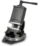 EBERTH QHK Maschinenschraubstock 160 mm, Spannweite 125 mm, 0&ndash;90&deg; kippbar & 360&deg;