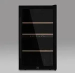Les Petits Champs Weink&uuml;hlschrank 32 Flaschen CAVCDB32 Black Edition, Kapazit&auml;t 80