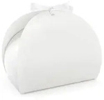 PartyDeco 10 Tortenschachtel mit Schleife 16x14x9cm lebensmittelechte...