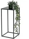 DanDiBo Blumenhocker Metall Schwarz Eckig 50 cm Blumenst&auml;nder Beistelltisch...