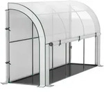 Outsunny - Gew&auml;chshaus - 300Lx80Wx157Hcm - Wei&szlig;