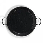 Vaello Campos Traditionelle Paella-Pfanne aus emailliertem Stahl &Oslash;34Cm (6...