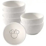 Villeroy & Boch Manufacture Rock blanc - Mickey Mouse Dipschale &oslash; 7,7 cm 6er...