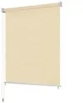 vidaXL Au&szlig;enrollo 3 : Farbe - Creme, Gr&ouml;&szlig;e - 350 x 230 cm