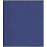vidaXL Balkon-Sichtschutz Blau 120x800 cm 100 % Polyester-Oxford