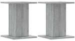 vidaXL Pflanzenst&auml;nder 2 Stk. Grau Sonoma 30x30x40 cm Holzwerkstoff