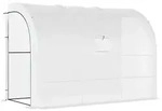 Outsunny - Gew&auml;chshaus - 300Lx150Wx213Hcm - Wei&szlig;