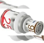 Uponor Kupplung S-Press PLUS reduziert aus Messing, verzinnt 25x16mm