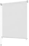 vidaXL Au&szlig;enrollo 200 x 230 cm Wei&szlig;