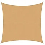 KARAT Sonnensegel Wasserabweisend / Quadratisch / Sand / 3 x 3 m