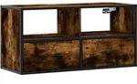 vidaXL TV-Schrank R&auml;uchereiche 80x31x39,5 cm Holzwerkstoff und Metall