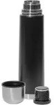 GR&Auml;WE Isolierflasche 1 Liter, mit Drehverschluss, schwarz