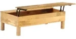 vidaXL Couchtisch Massivholz Mango 110x55x35 cm