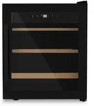 Les Petits Champs Weink&uuml;hlschrank 15 Flaschen CAVCB15 46L Black Edition, UV-Schutz,