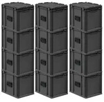 PROREGAL SuperSparSet 12x Eurobox NextGen Portable, HxBxT 33,5x30x40cm, 30...