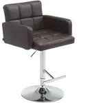 CLP Barhocker Los Angeles braun/chrom