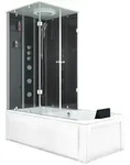 AcquaVapore Whirlpool Wanne Duschtempel Dusche Duschkabine K05-R32-EC 90x180 cm...