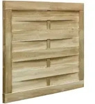 vidaXL Gartentor Impr&auml;gniertes Kiefernholz 100x75 cm Gr&uuml;n