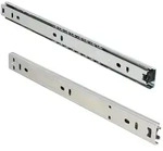 MS Beschl&auml;ge Schubkastenschienen 500mm Kugelauszug 15kg Traglast Teilauszug