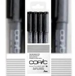 Copic MULTI LINER Set schwarz 4 St&uuml;ck