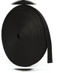 BAUHELD 50m Rollladengurt 14mm Schwarz