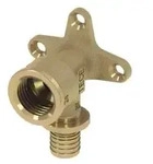 Tece Wandscheibe Teceflex 20 mm x Rp 1/2, Siliziumbronze
