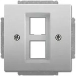 Busch-Jaeger Zentralscheibe edelstahl 2561-02-866 2CKA001753A0395