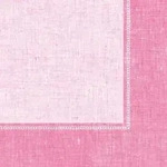 Papstar 160 Servietten "ROYAL Collection" 1/4-Falz 40 cm x 40 cm rosa "Linum"