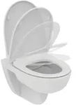 Ideal Standard i.life A WC-Set, Wandtiefsp&uuml;l-WC mit Absenkautomatik, Rundes...