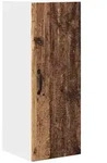 vidaXL K&uuml;chenwandschrank mit T&uuml;r Altholz 30 x 31 x 80 cm Holzwerkstoff