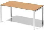 Bisley Schreibtisch Cito BxTxH 160x80x74cm buche Gestell verkehrswei&szlig;