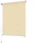 vidaXL Au&szlig;enrollo 240 x 140 cm Cremewei&szlig;