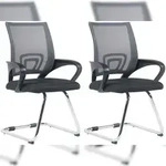 CLP 2er Set Freischwinger Eureka grau