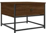vidaXL Couchtisch Braun Eichen-Optik 51x51x40 cm Holzwerkstoff
