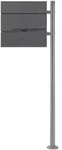 ML-Design ECD Germany Standbriefkasten Edelstahl &ndash; Briefkasten mit...