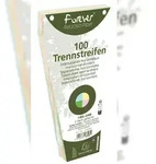 Exacompta 13595E 6x Packung mit 120 Trennstreifen, gelocht, trapezf&ouml;rmig aus