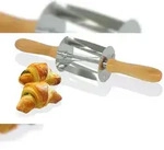 Louis Tellier - Teigrolle f&uuml;r Mini-Croissants - Edelstahl, Holzgriffe - N3728