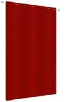 vidaXL Balkon-Sichtschutz Rot 140x240 cm Oxford-Gewebe