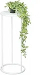 DanDiBo Blumenhocker Metall Wei&szlig; Rund 70 cm Blumenst&auml;nder Beistelltisch 96483...