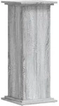 vidaXL Pflanzenst&auml;nder Grau Sonoma 33x33x80 cm Holzwerkstoff