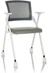 Besucherstuhl / Klappstuhl PRIORITY II W Netzstoff / PU grau hjh OFFICE
